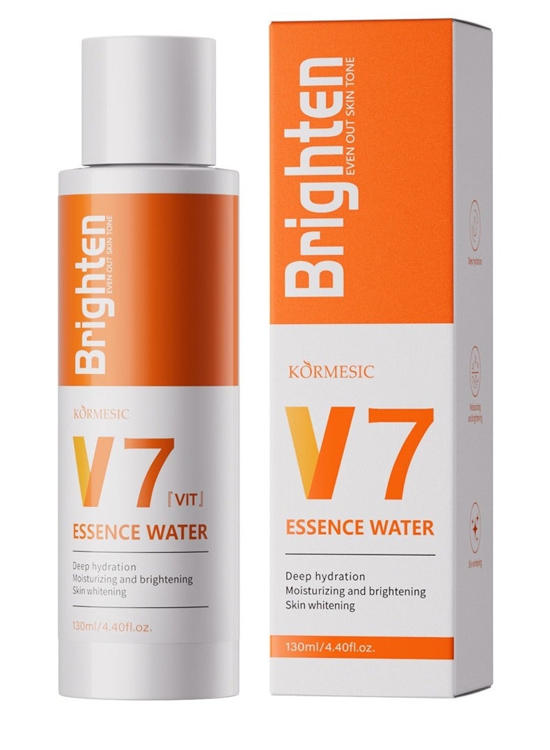 7-TYPE VC LUMINOUS ESSENCE Brightening Essence Water 130ml | 7D Radiance · Key to Glowing Skin