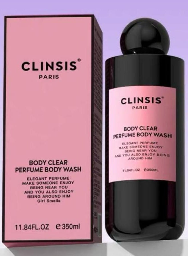Perfumed Body Wash Body Clear Scented Body Wash Shower Gel Smoothing Cleansing Skin Effectively 350 ML