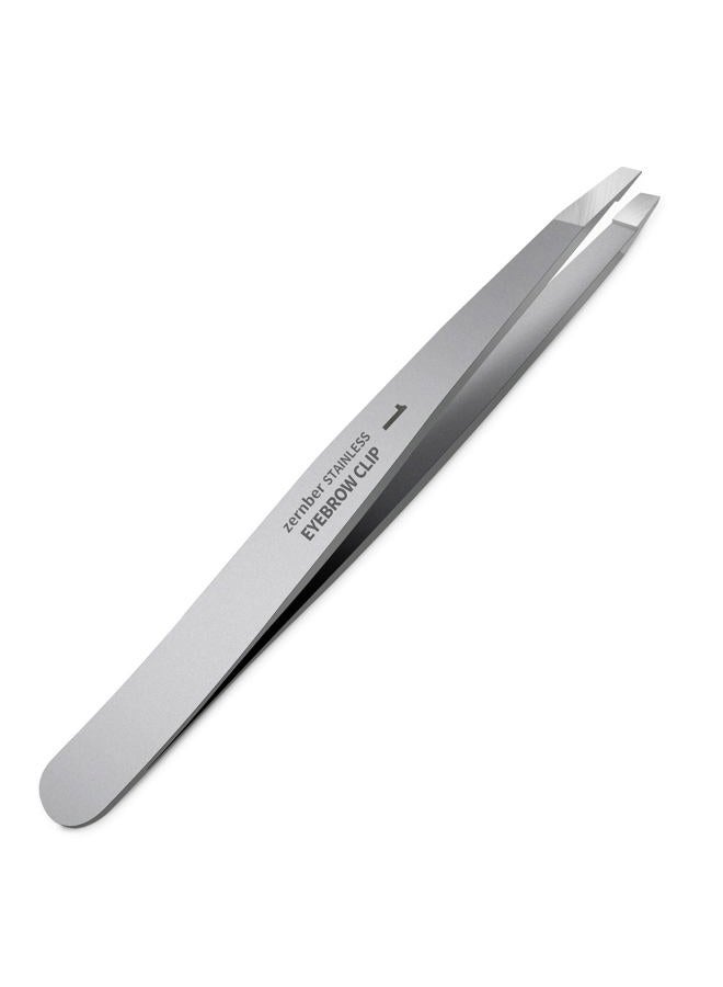 Eyebrow Hair Removal Tweezers, Slant Tweezer Handmade Professional Eyebrow Facial & Hair Remover No Gaps Stainless Steel