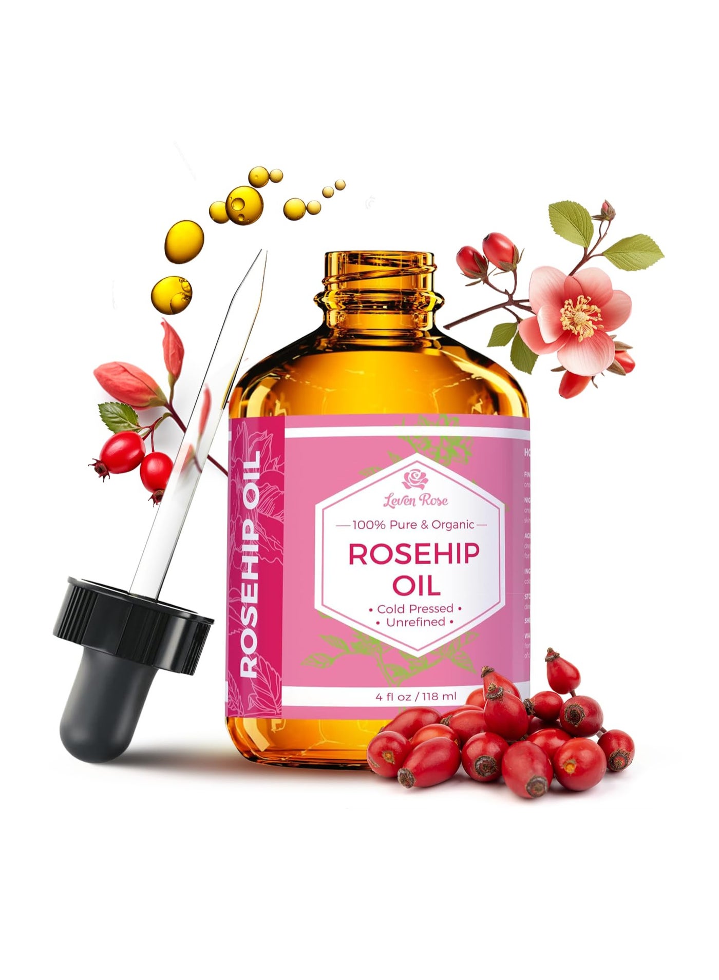 Rosehip Seed Oil for Face 16 oz