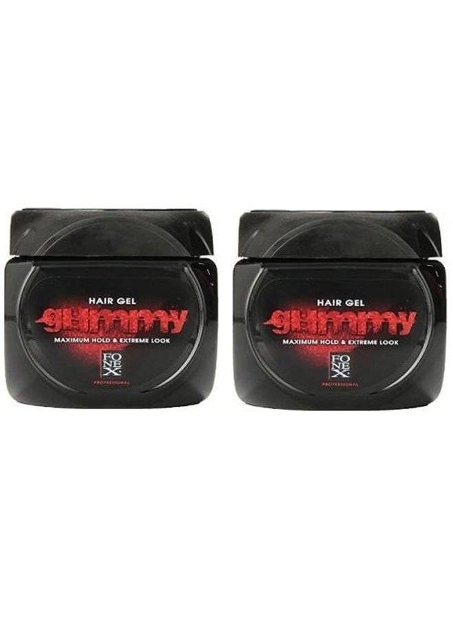 Hair Gel, Maximum Hold & Extreme Look 23.5oz (2 Pack)