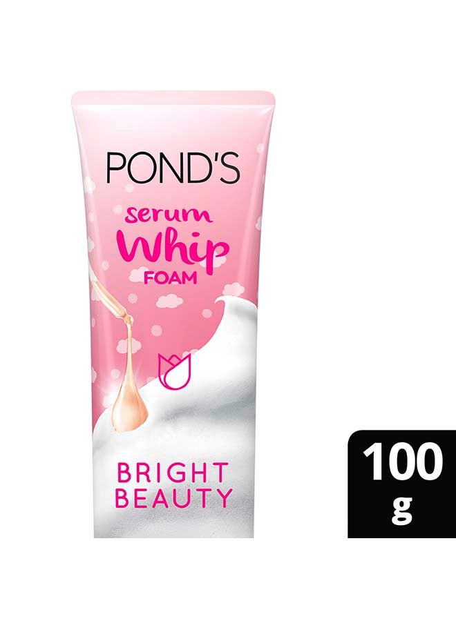 Serum Whip Facial Foam Vitamin B3 And French Rose Extract 100g