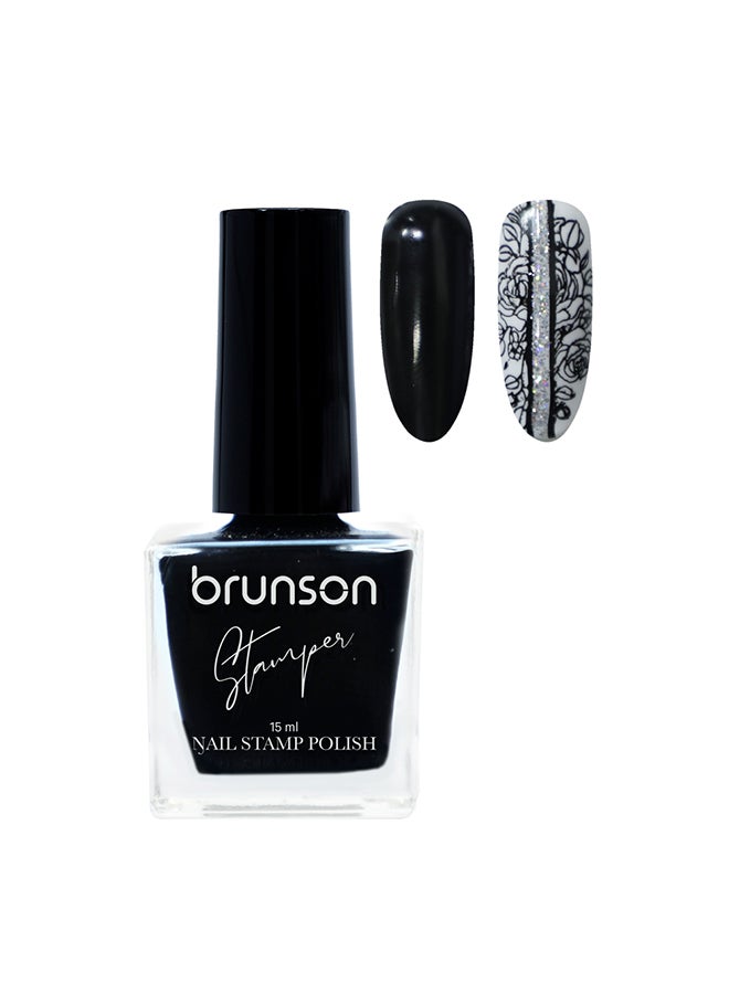 Stamping Nail Art Stamping Gel Polish UV Gel For Nail Stamping Plate Nail Art Stamping Polish Fingernail Manicure Print BNSTP001
