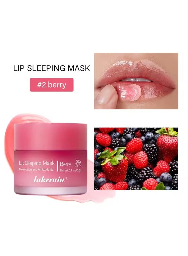 20g Moisturizing Lip Mask Night Sleeping Lips Care Maintenance Fades Lip Lines Relieves Lipitis Lip Care Products