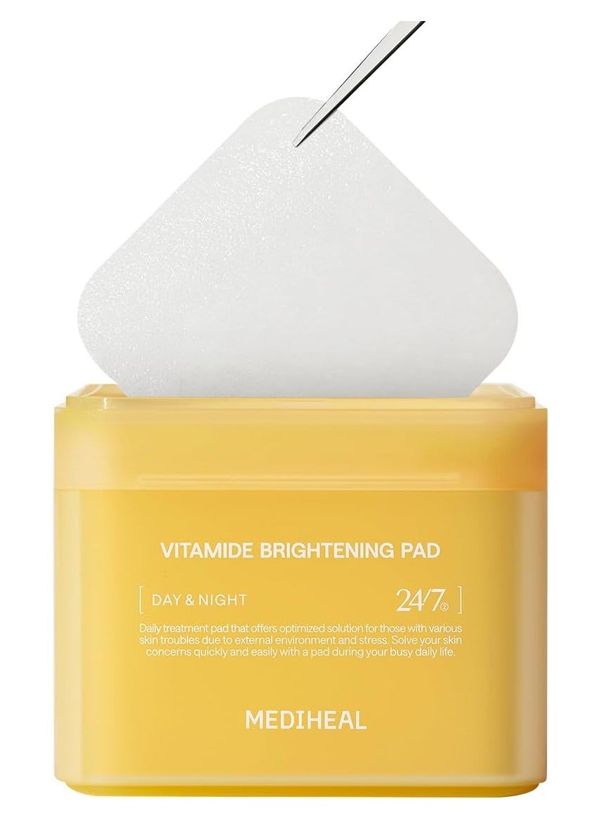 Mediheal Korean Vitamide Brightening Pad 100 Pads