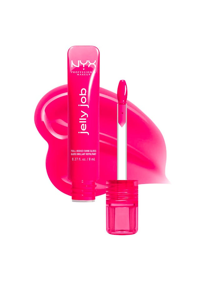 Jelly Job, Full-Bodied Shine Gloss, Lip-Smoothing Shine, Hyper-Glossy Finish, Juicy Jelly