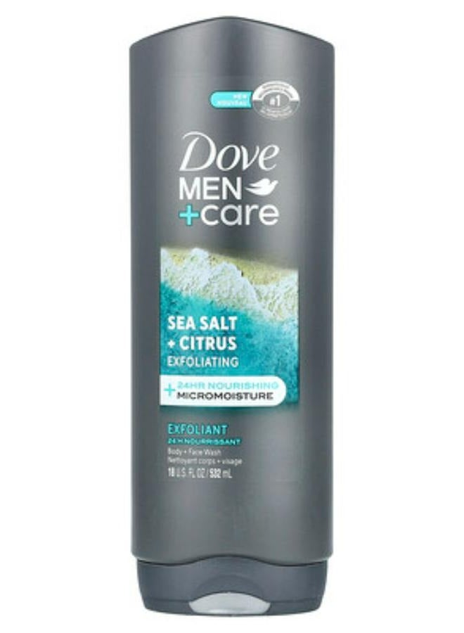 Body And Face Wash Sea Salt And Citrus 532 ML