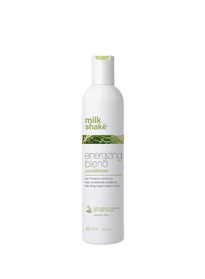 Energizing Blend Conditioner – Rosemary, Sage & Essential Oils for Fine, Thinning & Fragile Hair – Lightweight Hydration with Panthenol for Softness, Density, Strength & Scalp Refreshment, 300ml