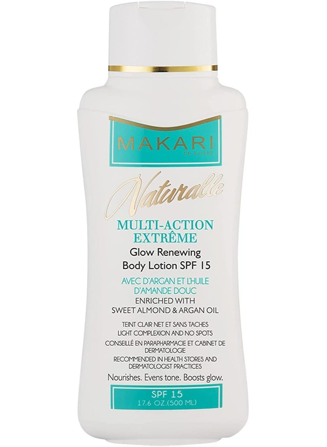 Argan Oil Multi-Action Extreme Body Lotion with SPF 15 for Dry Skin 500 ML