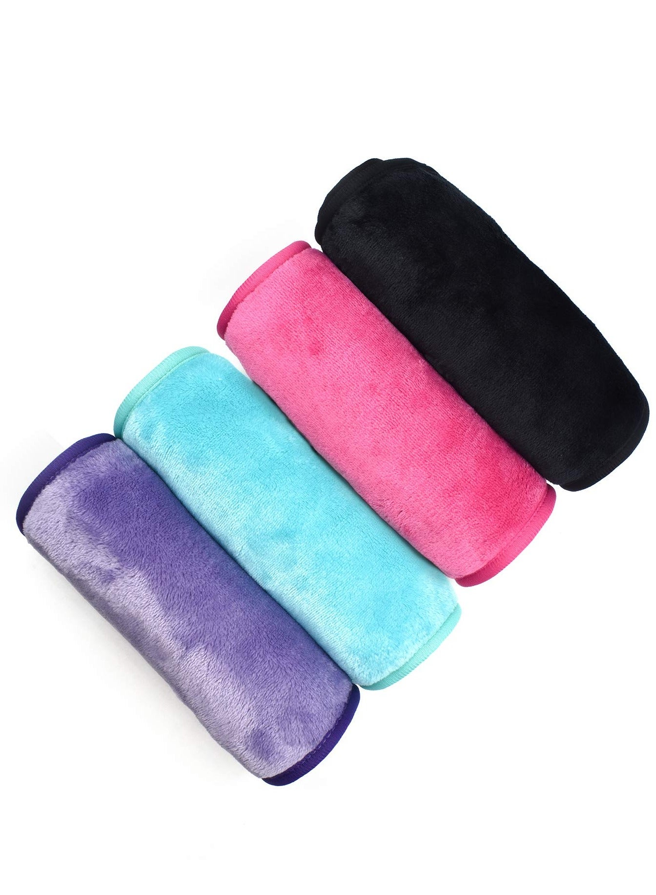 Makeup Remover Cloths Microfiber Reusable Fast Drying Washcloth, Face Towels for Women (4 Count )