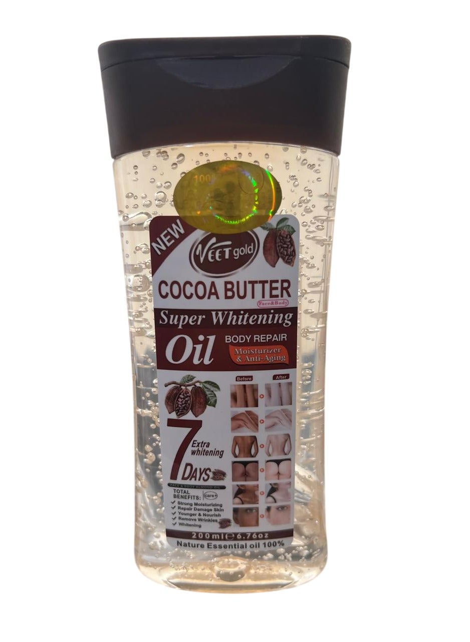 Cocoa Butter Super Whitening Oil Body Repair 200 ML