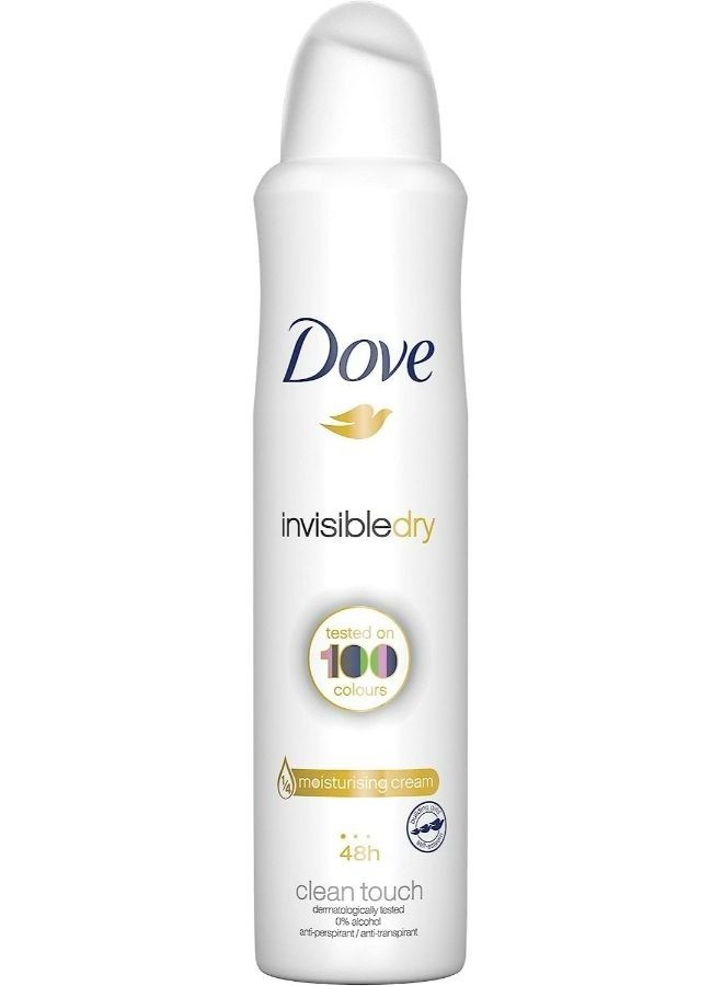Dove Invisible Dry 48hr Antiperspirant Deodorant Aerosol 250 ml