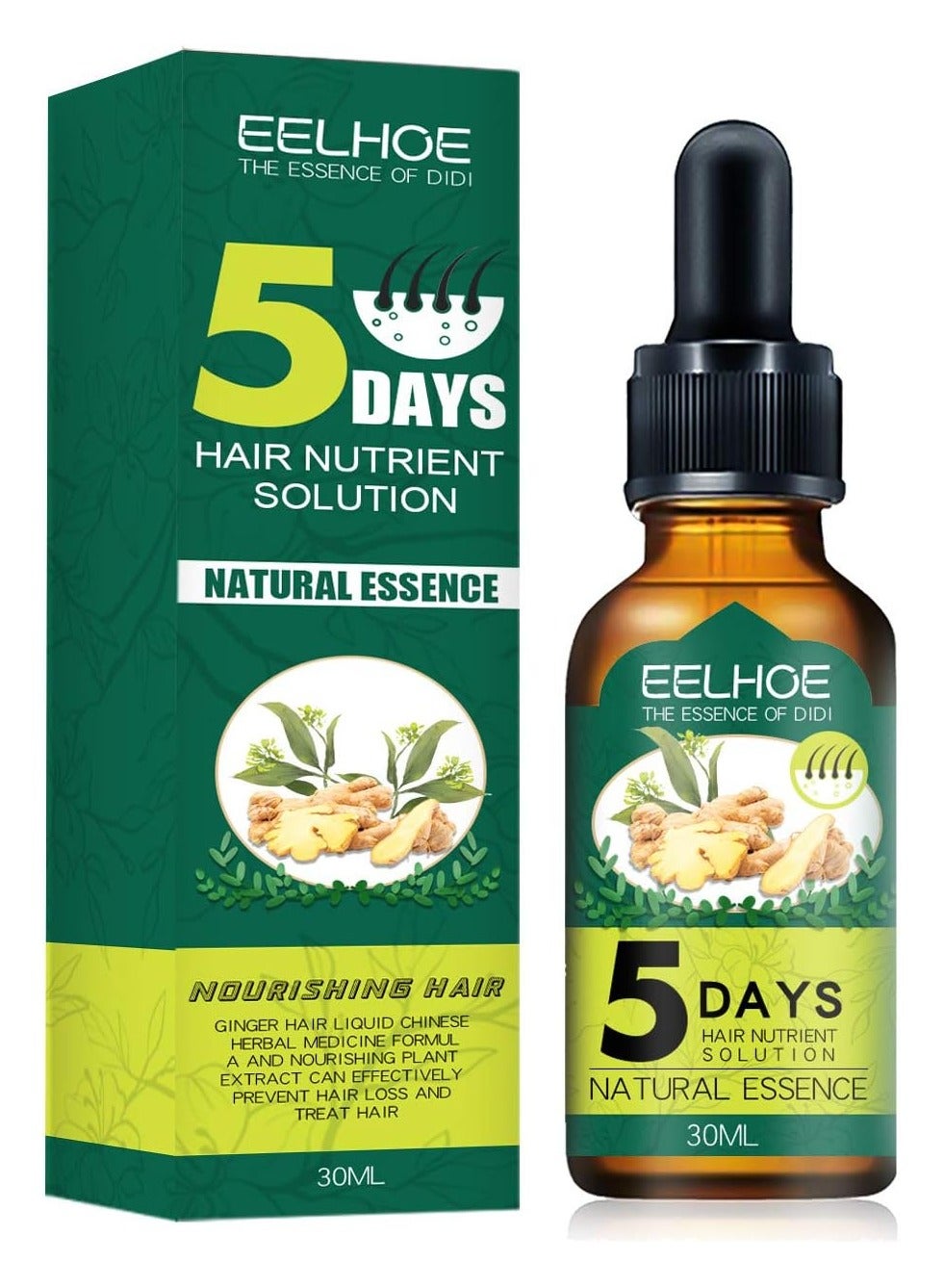 Nutrient Solution for Hair, Hair Growth for Women, It for Natural Hair, 30 ml for Damaged Hair, Nourishes Your Hair