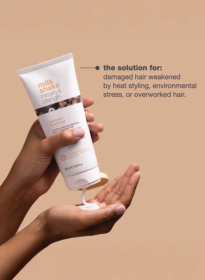 Integrity Intensive Treatment Hair Mask – Deep Nourishing Formula with Organic Muru Muru Butter & Amino Acid Complex for Frizz Control, Detangling, Softness, Shine & Color Protection, 200ml - image 2