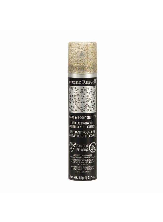 Temporary Hair and Body Glitter Color Spray, Travel Spray, Lightweight, Adds Sparkly Shimmery Glow, Perfect to use On Hair, Skin, or Clothing, 2.2 oz - MULTI-COLOR x 1 Pack