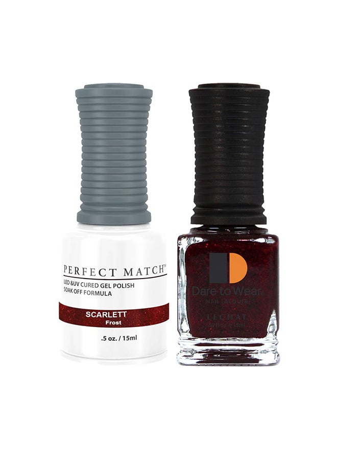 Soak Off Gel Nail Polish UV LED Gel Polish Scarlett PMS192