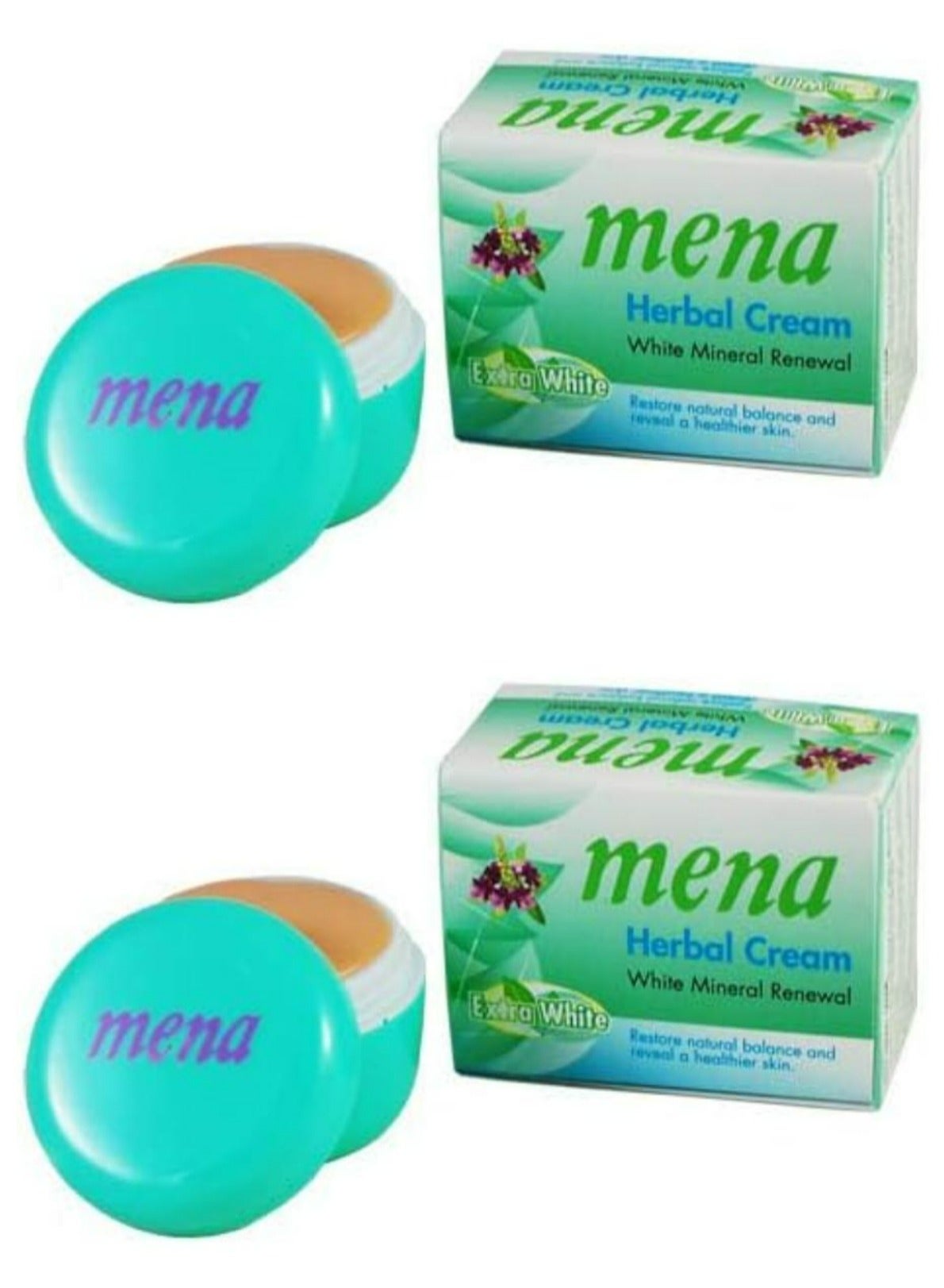 Herbal Cream White Mineral Renewal 2 Pcs