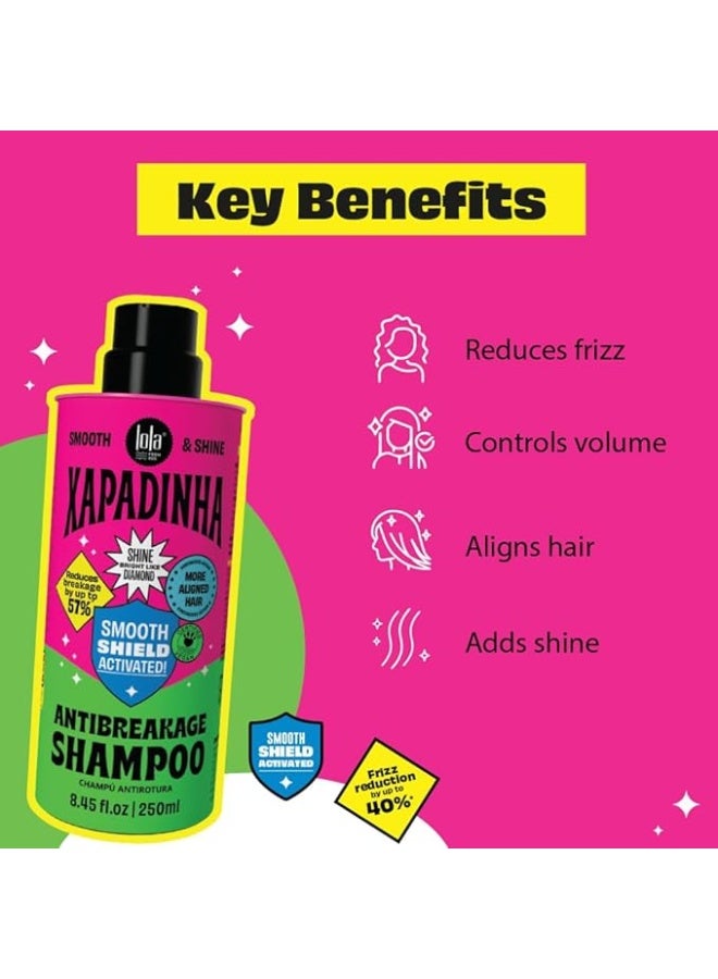 Xapadinha Anti-Breakage Shampoo for Straight Hair 250 mL - image 3