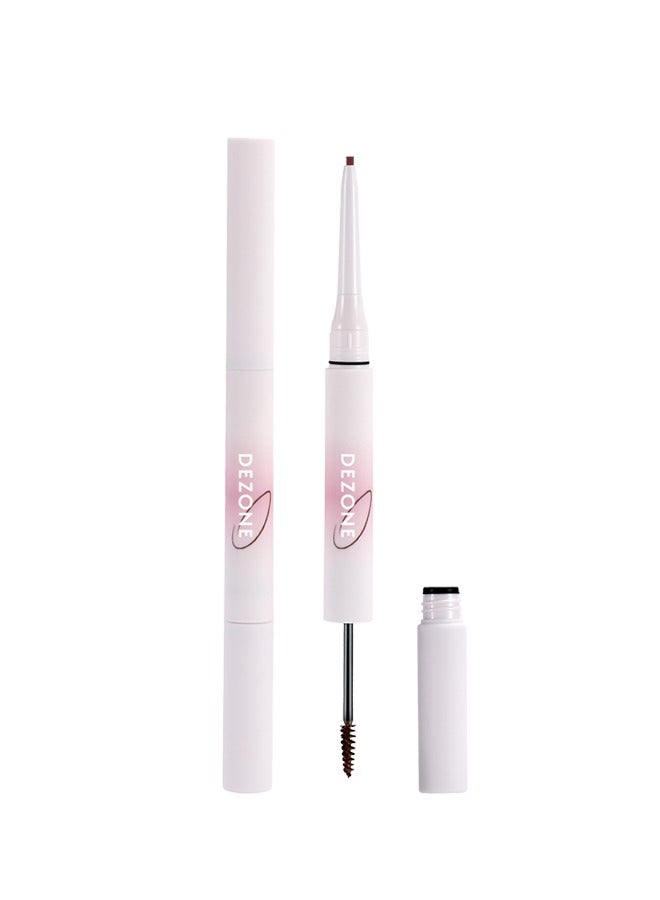 2-in-1 eyebrow pencil all-day wear-H02 coffee brown