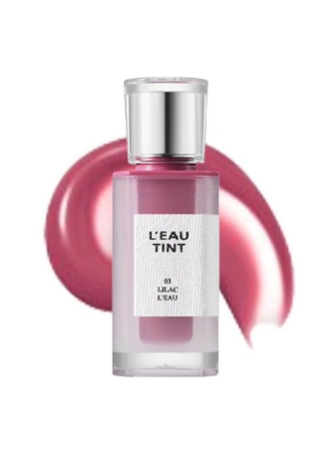 Bbia L’Eau Tintglossy & Glow Lip Stain Watery Lip Tint Nonsticky High Shine Finish Longlasting Moisturizing Lightweight Natural Daily Use Vegan Korean Lip Makeup (03 Lilac L'Eau)