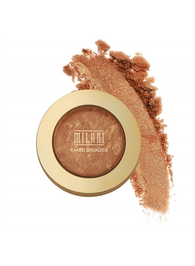Baked Bronzer - Dolce, Cruelty-Free Shimmer Bronzing Powder to Use For Contour Makeup, Highlighters Makeup, Bronzer Makeup, 0.25 Ounce