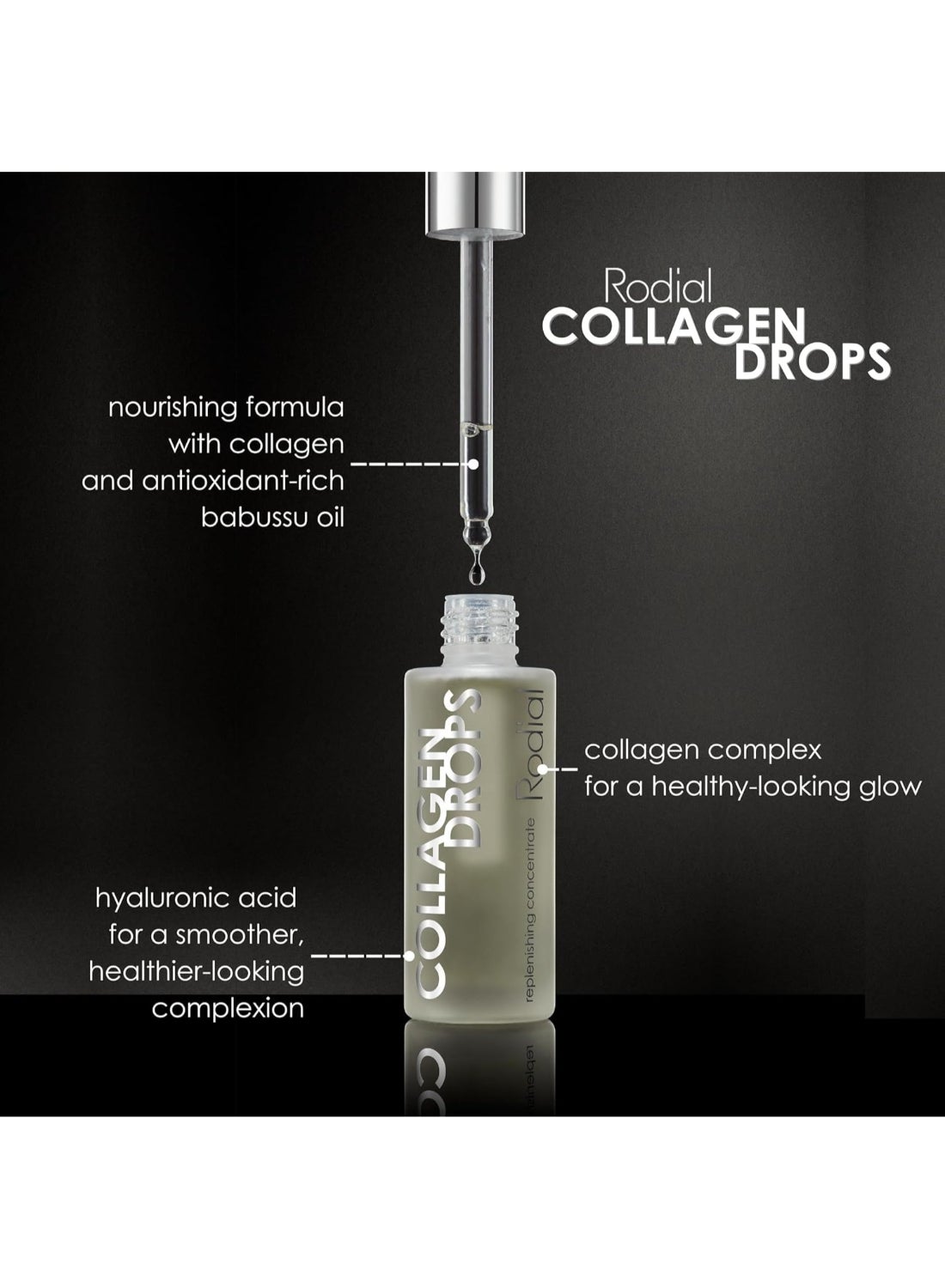 Rodial Collagen 30% Booster Drops 31ml – Maximum Volume for Thinning Skin, 30% Collagen Complex, Strengthening Formula for Skin Laxity Relief 31ml - image 4