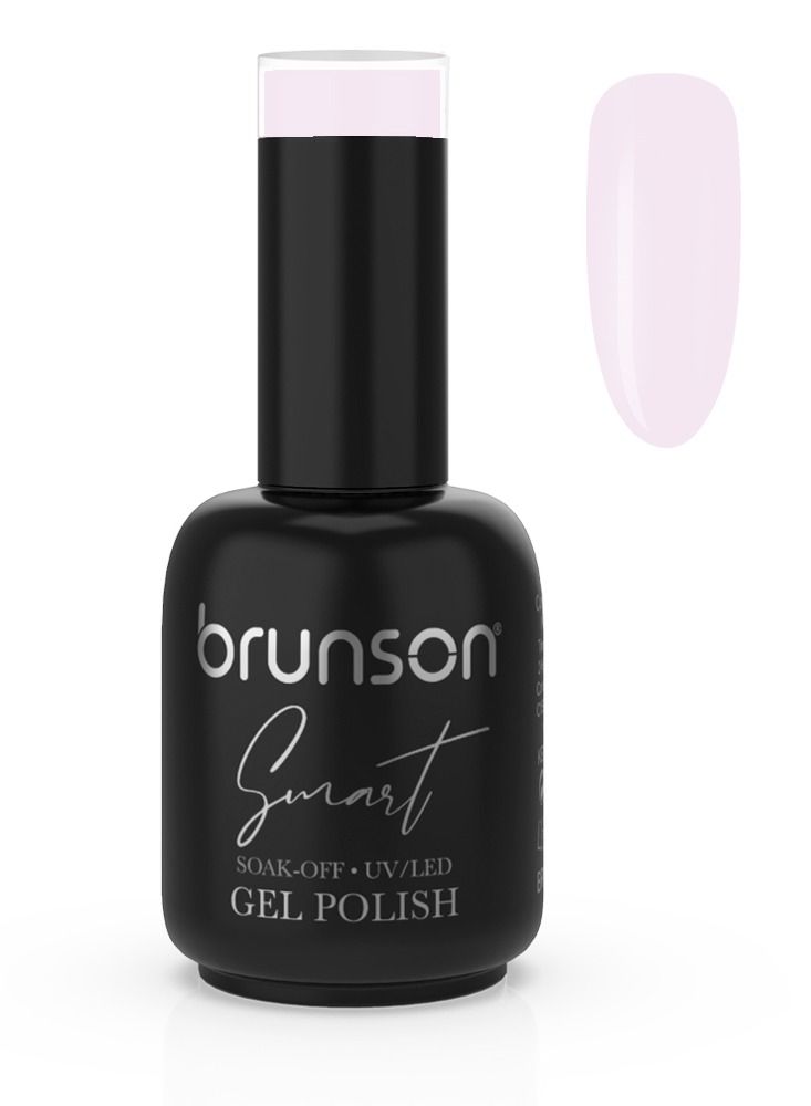 Gel Nail Polish, 15ml Smart Gel Nails Glossy Shine Finish Long Lasting Soak off UV/LED Gel Polish for Nail Art French Manicure Pedicure Salon Quality Chip Resistant Gel Nail Extensions UV Gel BSN139