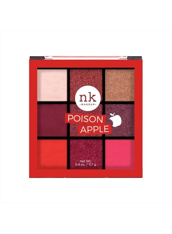 New York Makeup Nine Color Shadow Palette (Poison Apple)