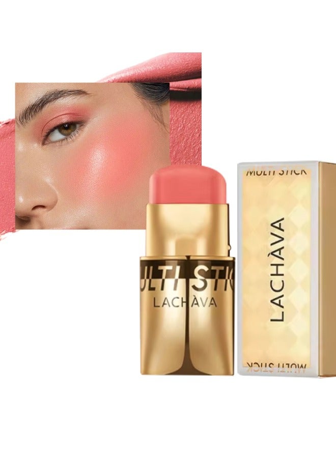 Multi Stick Blush for Eyeshadow and Lipstick Eyeshadow Lipstick and Face Blusher Cream 3 in 1 Non Sticky Moisturizing Hydrating Smooth Face Blush Makeup Lipstick 8G 05