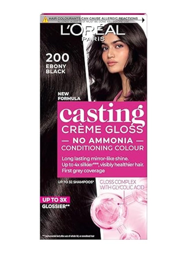 Casting Crème Gloss - 200 Ebony Black