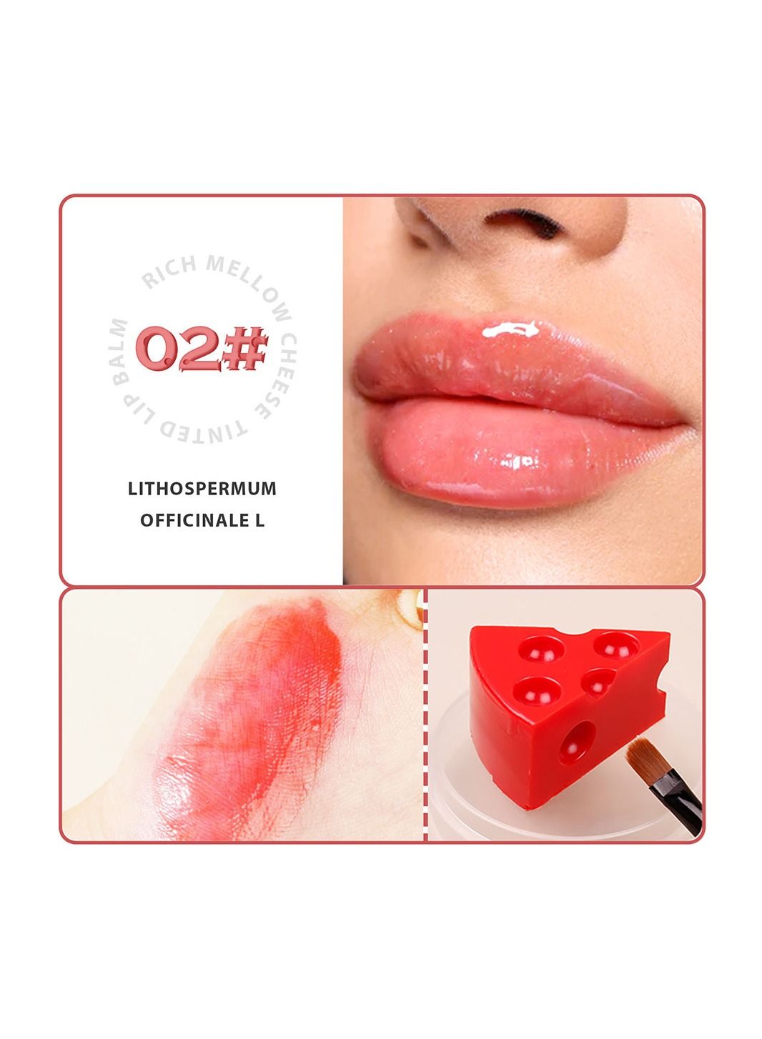 Triangle Cheese Tinted Lip Balm