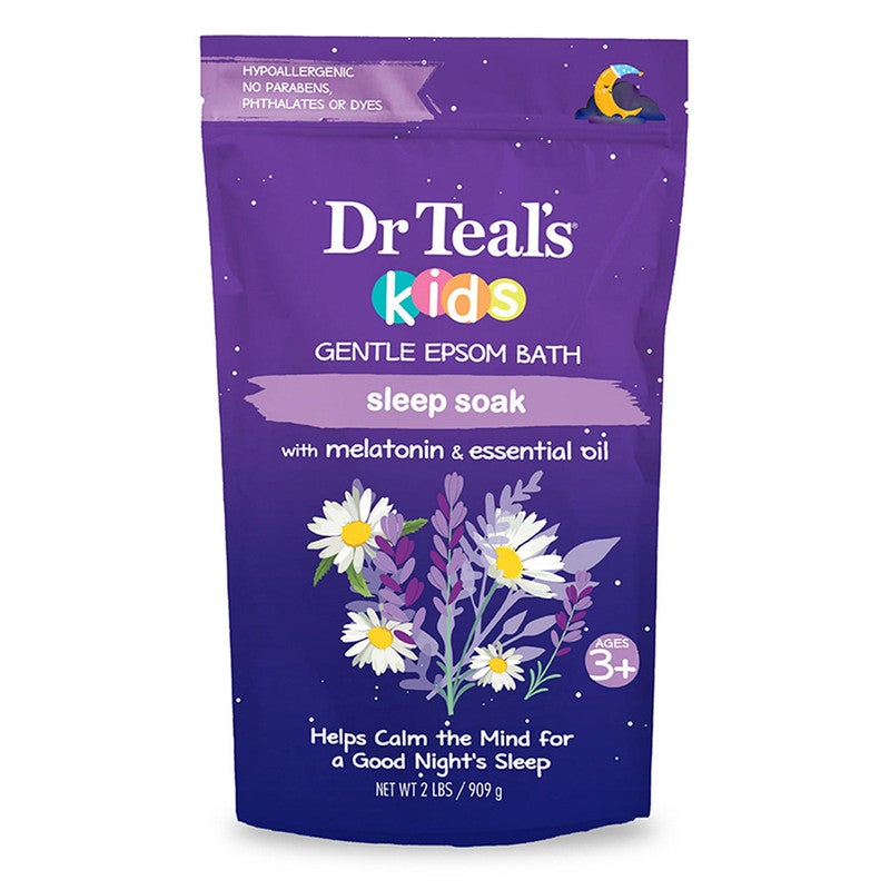 Kids Gentle Epsom Bath Sleep Soak with Melatonin & Essential Oil 909Gm