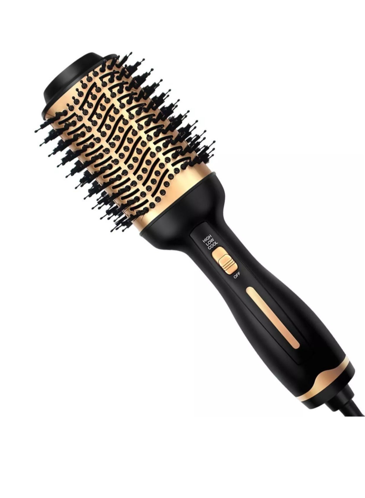 Hot Air Brush,Hair Dryer Brush, Professional Hair Dryer & Volumizer 3 in 1 Upgrade Anti-Scald Negative Ionic Technology Hair Straightener Brush,Salon Negative Ion Ceramic Electric Blow Dryer