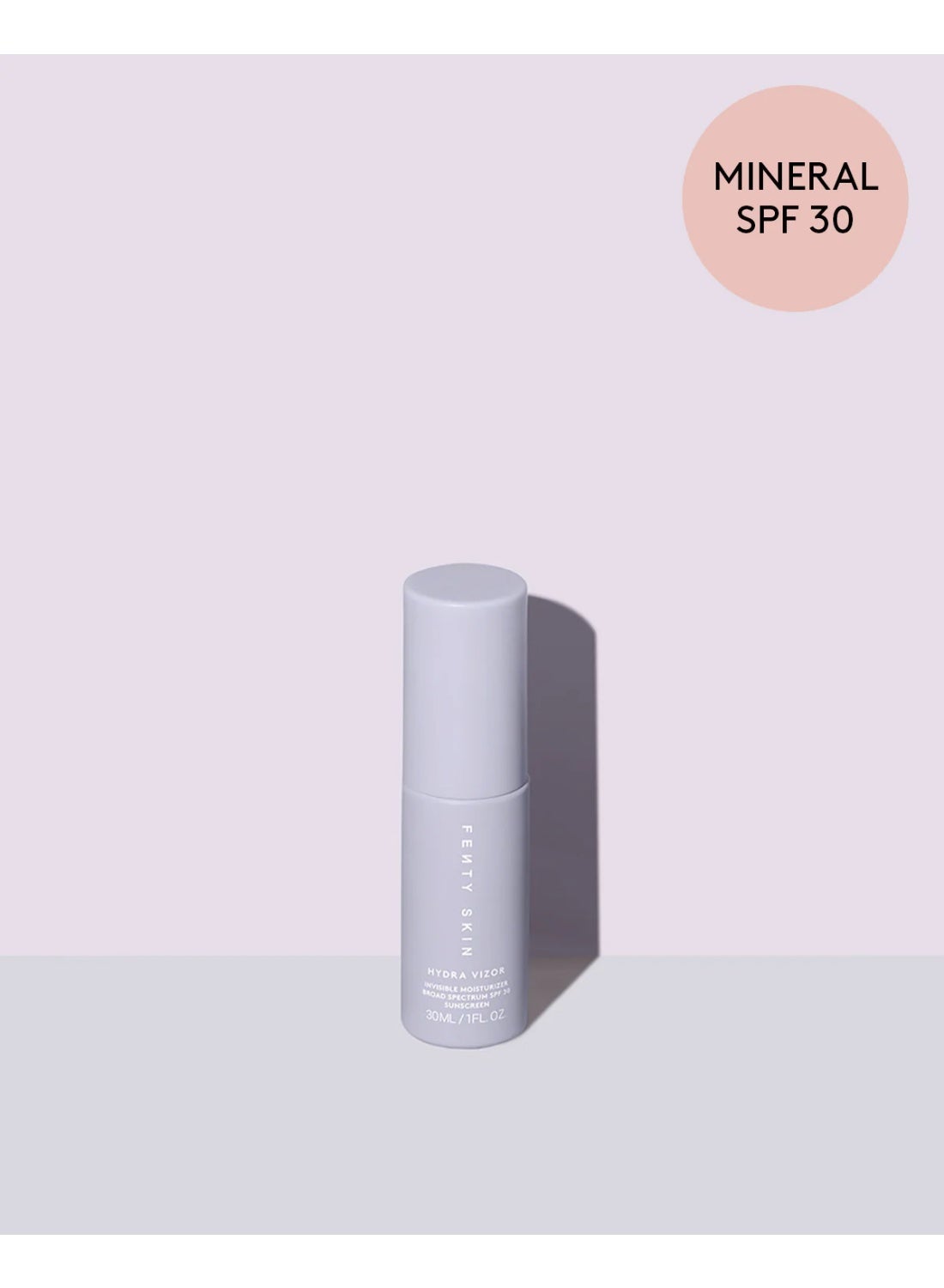 Hydra Vizor Broad Spectrum Mineral SPF 30 Sunscreen Moisturizer 30ml | Travel-Size Lightweight Mineral Daily Face Moisturiser with Broad Spectrum UVA UVB Protection | Non-Comedogenic Hydrating Reef-Safe Mineral SPF 30 Face Cream