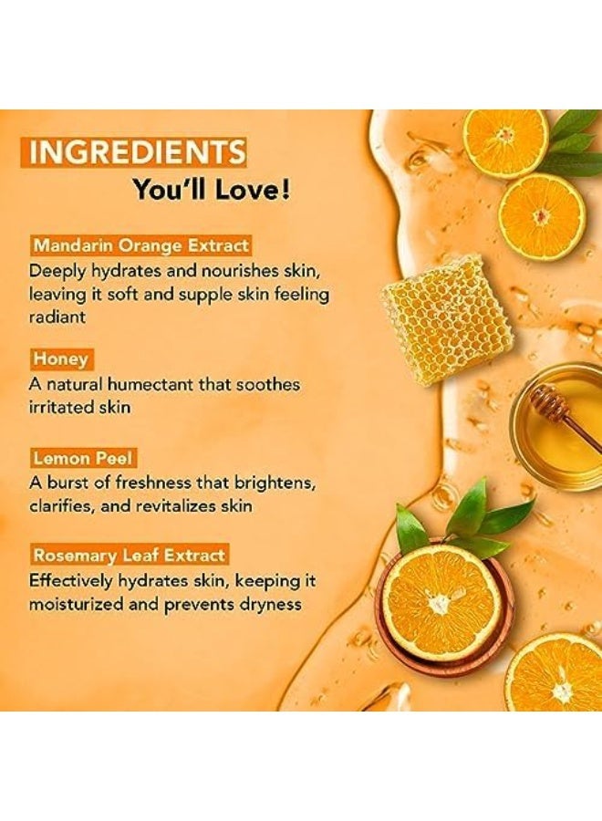Mandarin Orange & Honey Body Wash with Lemon Peel Extract for a Radiant Glow | Sulphate & Paraben Free | Suitable for All Skin Types | Shower Gel for Men and Women| 245ml - image 4