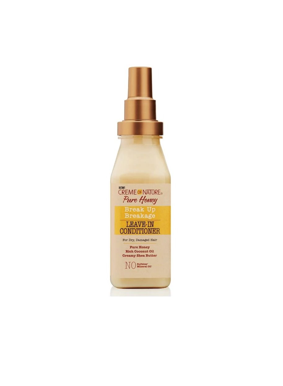 Pure Honey B-Up Break Leave-In Conditioner For Detangle With Less Breakage and Moisturize Dry Hair