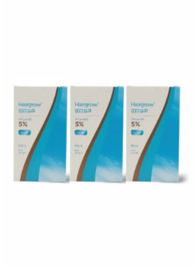 Hair Grow 5 Minoxidil 50ml 3PCS