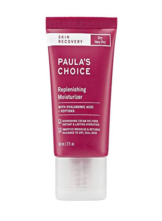 Skin Recovery Replenishing Moisturizer Cream For RednessFacial MoisturizerSoothes Rosacea, Wrinkles And Uneven Skin Tone12 Oz. Tube