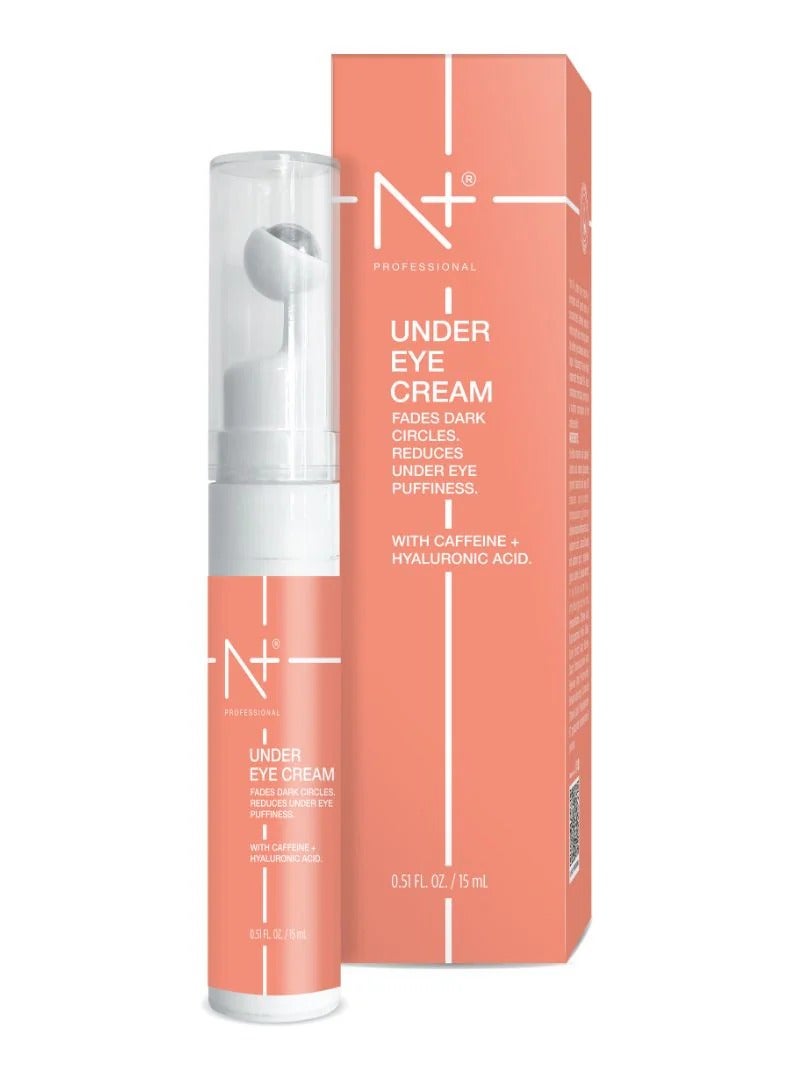 Ghori Advanced Under Eye Cream with Caffeine & Hyaluronic Acid – Brightens, Hydrates & Smooths – Targets Puffiness, Dark Circles & Wrinkles