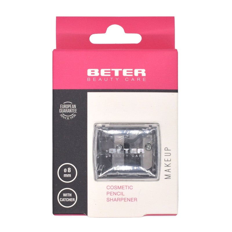 Double cosmetic pencil sharpener with catch - image 2