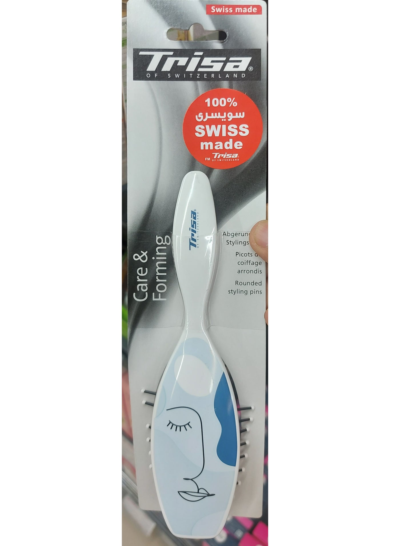 Hairbrush Care & Forming Swiss Made Rounded Styling Pins