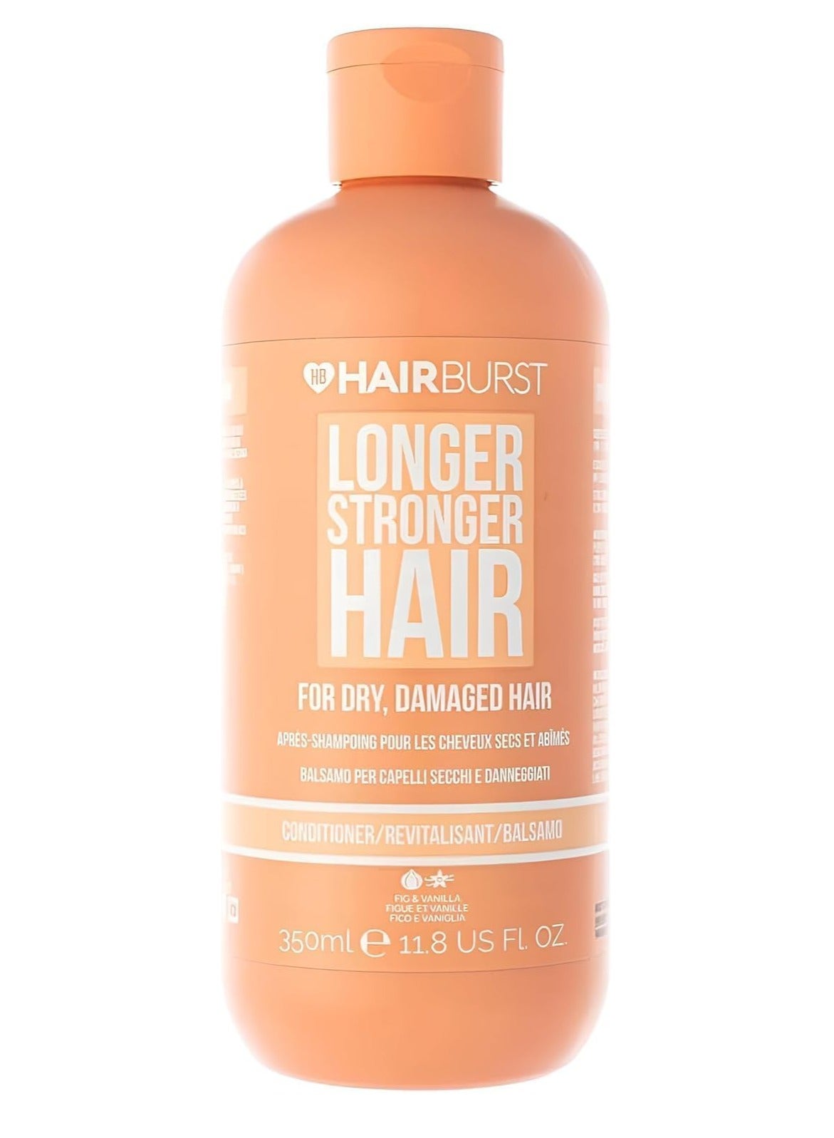 Hair Conditioner For Dry & Damaged Hair - Moisture Locking, Breakage Reducing, Colour Protecting - Enriched with Vitamin B5, Almond Oil & Fig Extract - Silicone Free UK Made