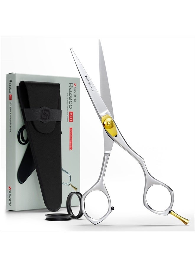 6" hair scissors professional - hair cutting scissors professional - professional hair scissors - hair shears professional - barber scissors professional - hair shears for women, men, & kids.