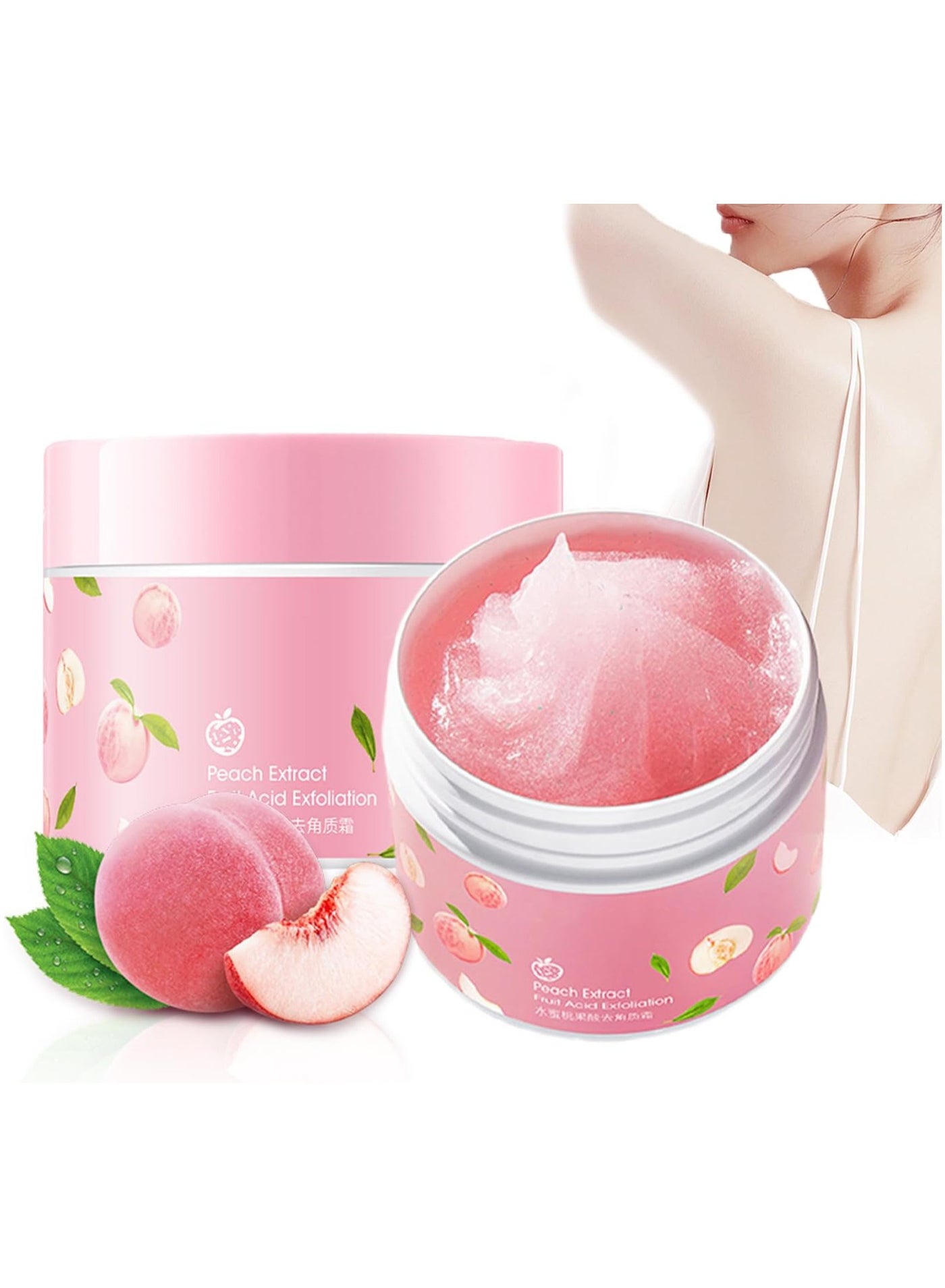 Exfoliator Gel Deeply Cleaning Remove Dead Skin Purifying Pore Cutin Nourishing Improve Dullness Firming Whitening Facial Scrubs