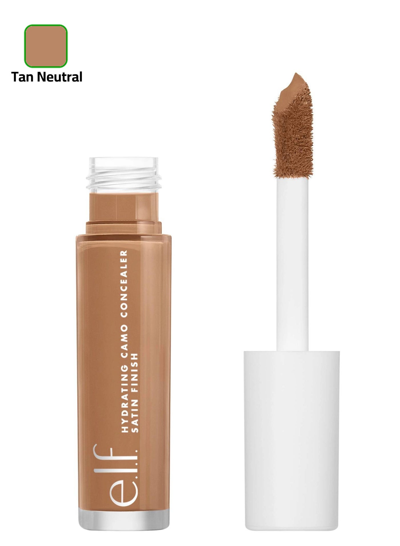 Hydrating Camo Concealer, Lightweight, Full Coverage, Long Lasting, Conceals, Corrects, Covers, Hydrates, Highlights, Satin Finish (Tan Neutral)