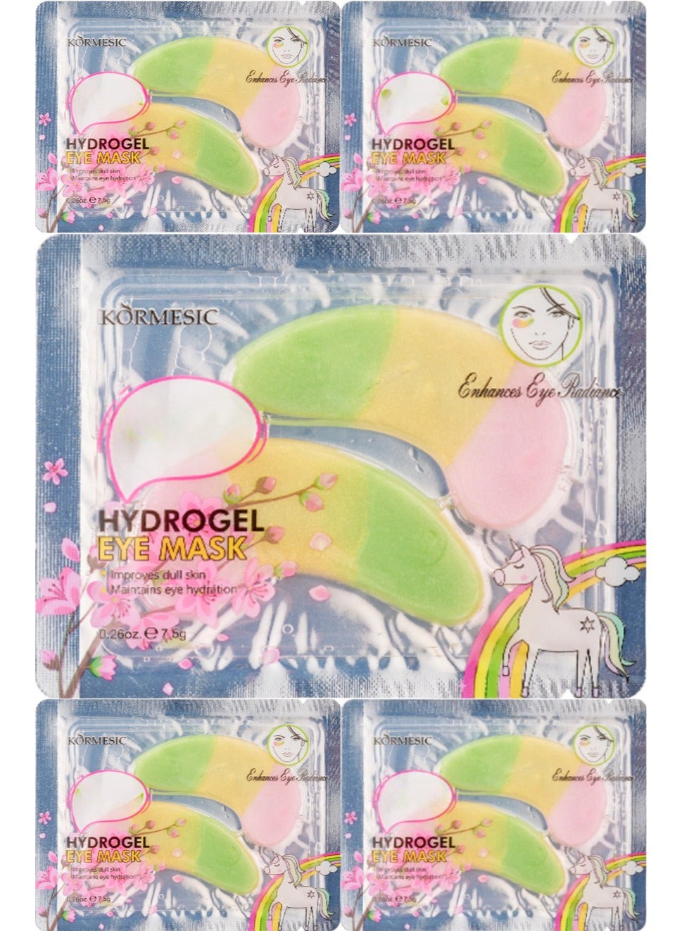 5pcs-Cherry Blossom Hydrogel Eye Mask 7.5g