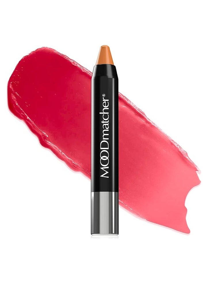 Mood Matcher Color-Changing Lipstick Twist Stick – Orange, 12-Hour Wear, 2.9g