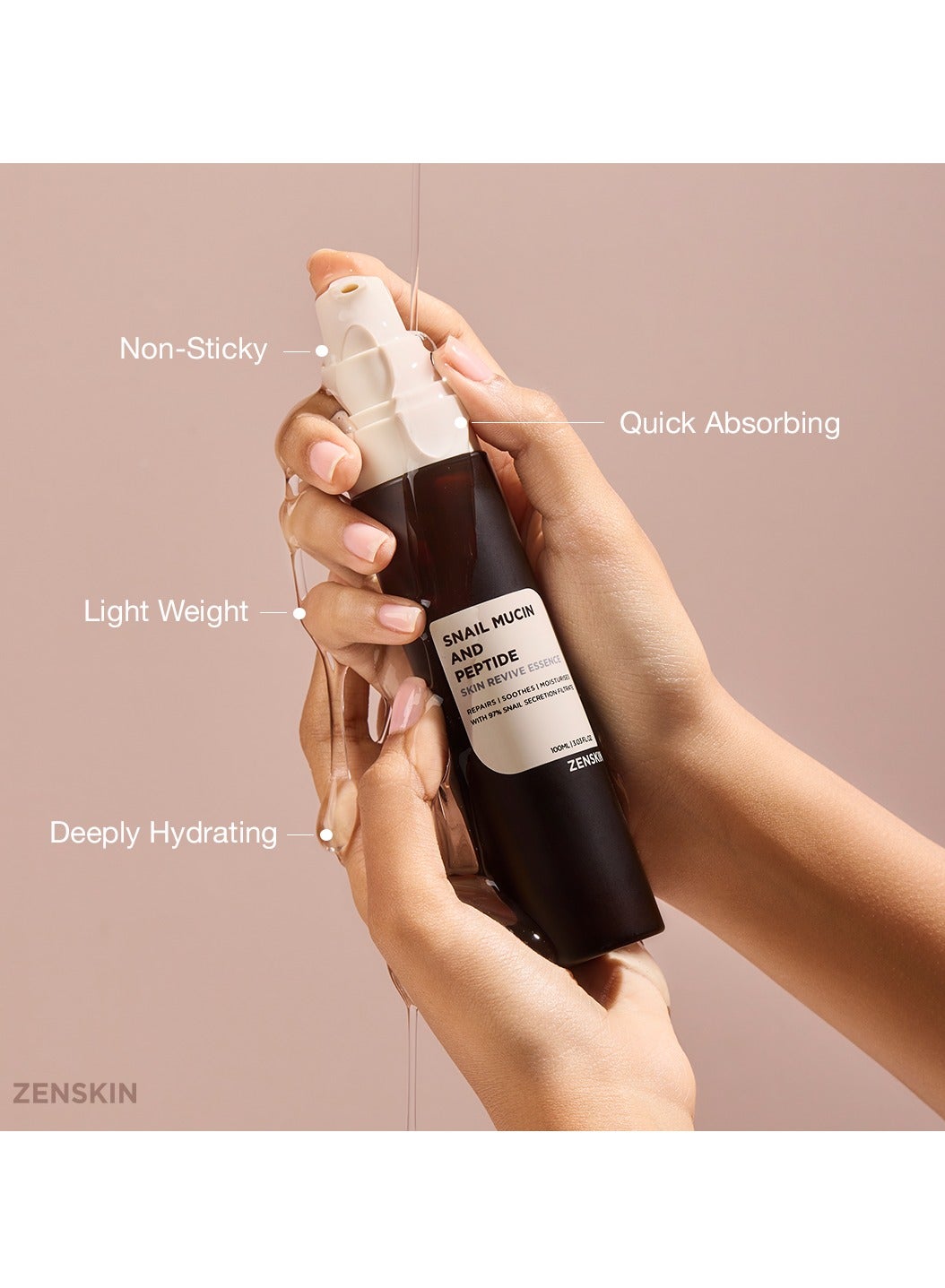 Snail Mucin & Peptide Skin Revive Essence - image 3