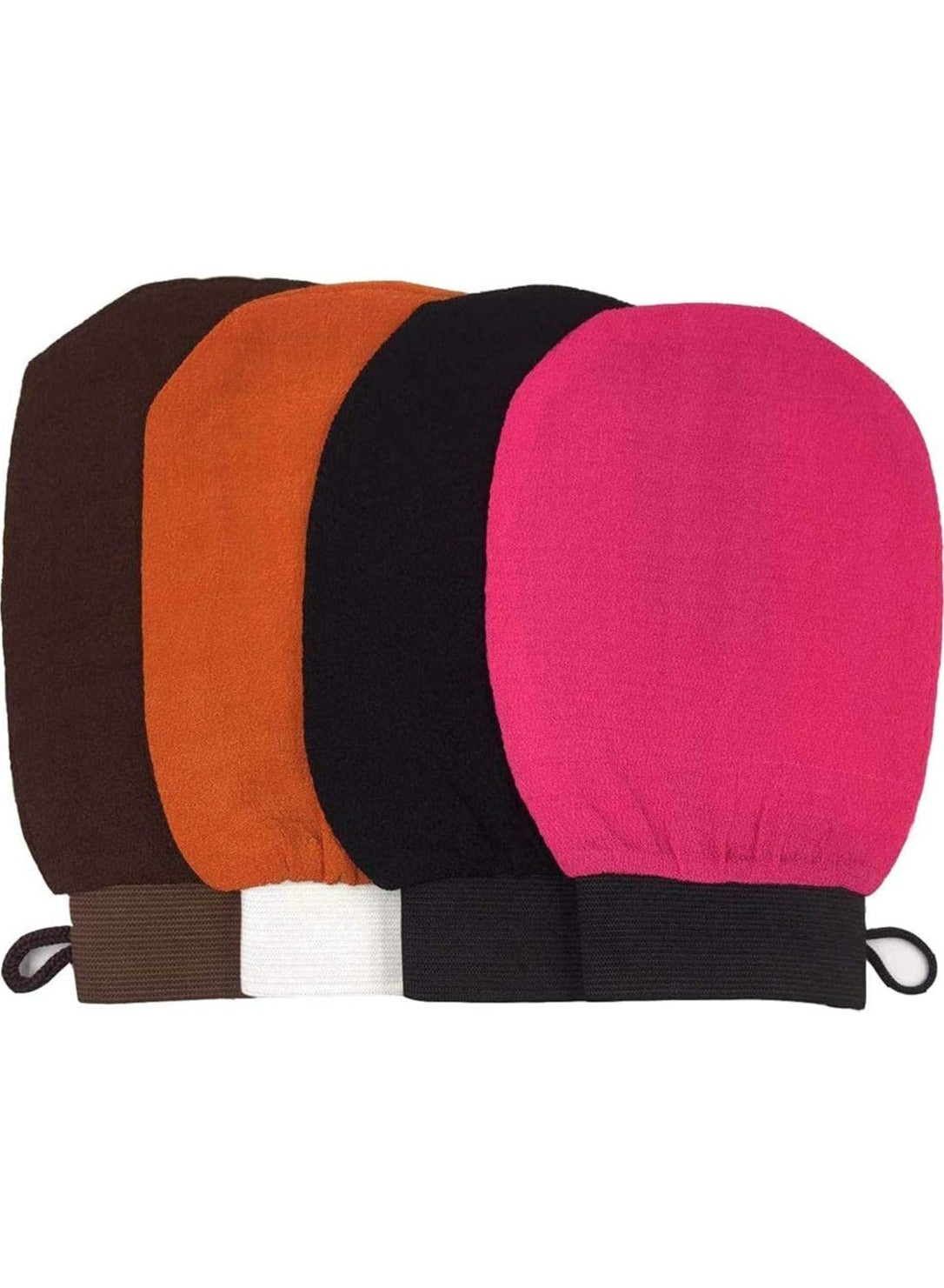 HAI+ Exfoliating Moroccan Hammam Mitt Kessa Scrub Gloves,Remove Dead Skin Bath Body Scrub Mitt, for All Skin Types and Improve Circulation, Shower, Spa, Dead Skin Cell Remover