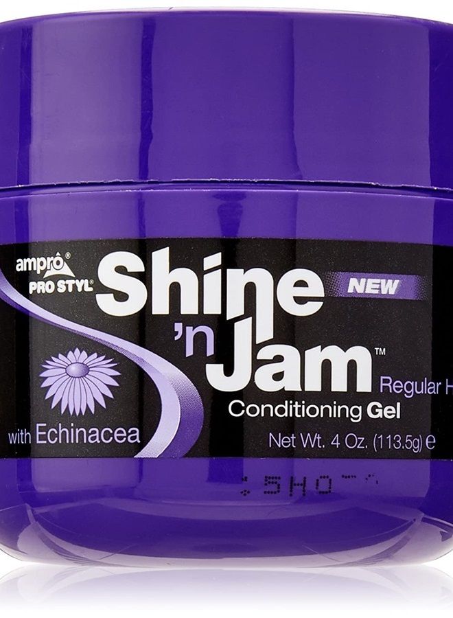 AmPro Shine 'n Jam Gel Regular Hold , 4 Ounce